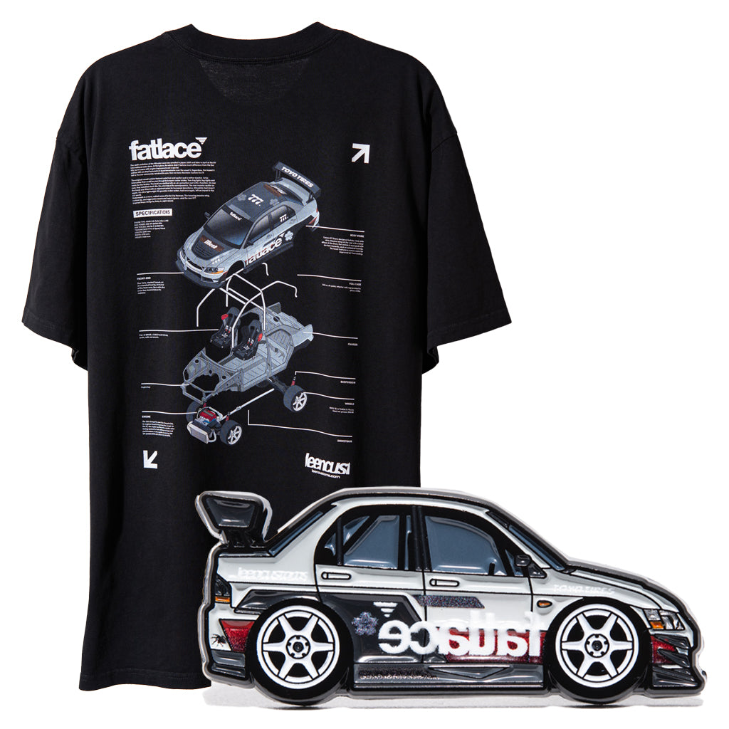 fatlace - T-Shirt & Pin Set – Leen Customs