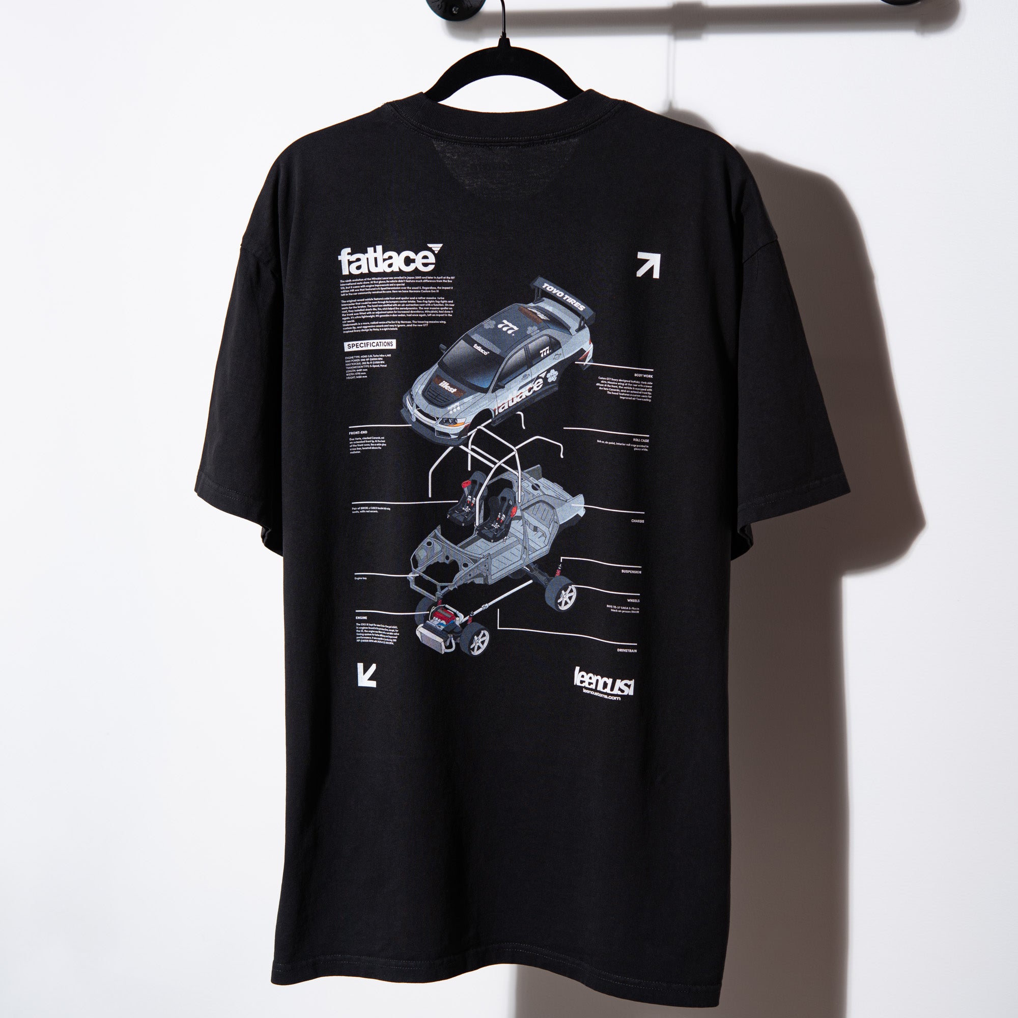 @fatlace - T-Shirt & Pin Set