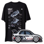 @fatlace - T-Shirt & Pin Set