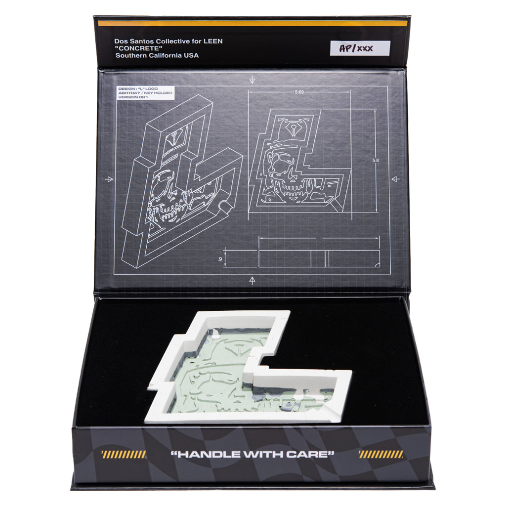 DSC - L Logo Cement Key Holder