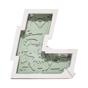 DSC - L Logo Cement Key Holder