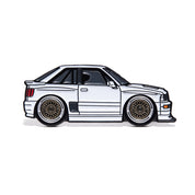 Audi Coupe Quattro - White