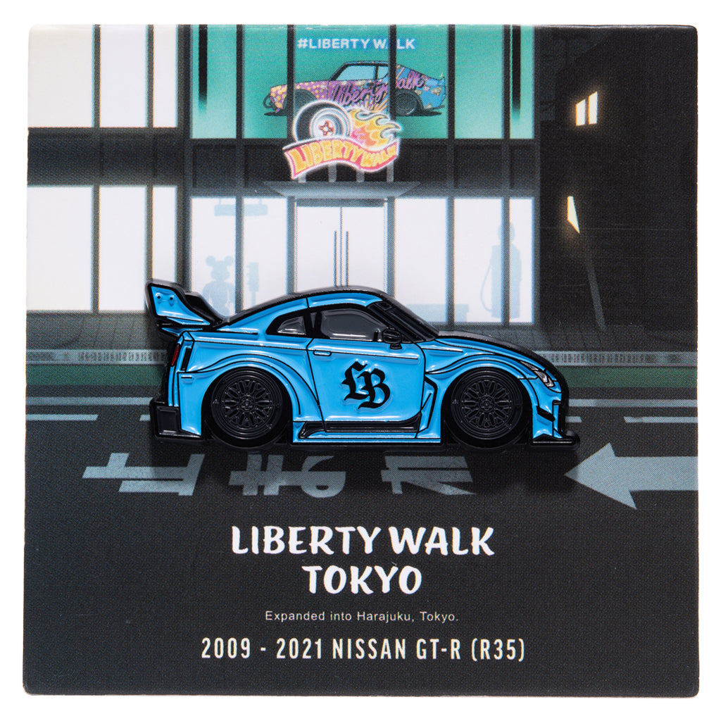 Nissan GT-R (R35) Blue - @Libertywalk – Leen Customs