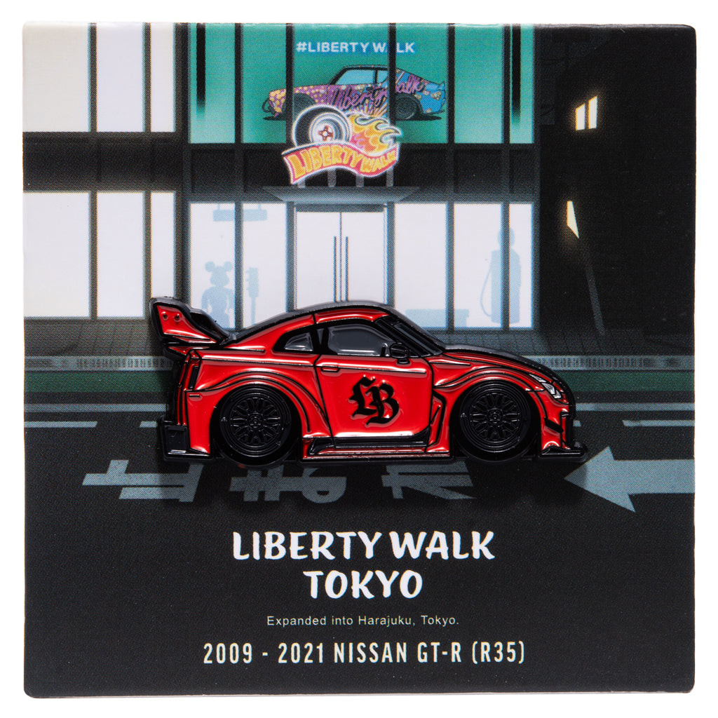 日産 GT-R (R35) レッド - @Libertywalk – Leen Customs