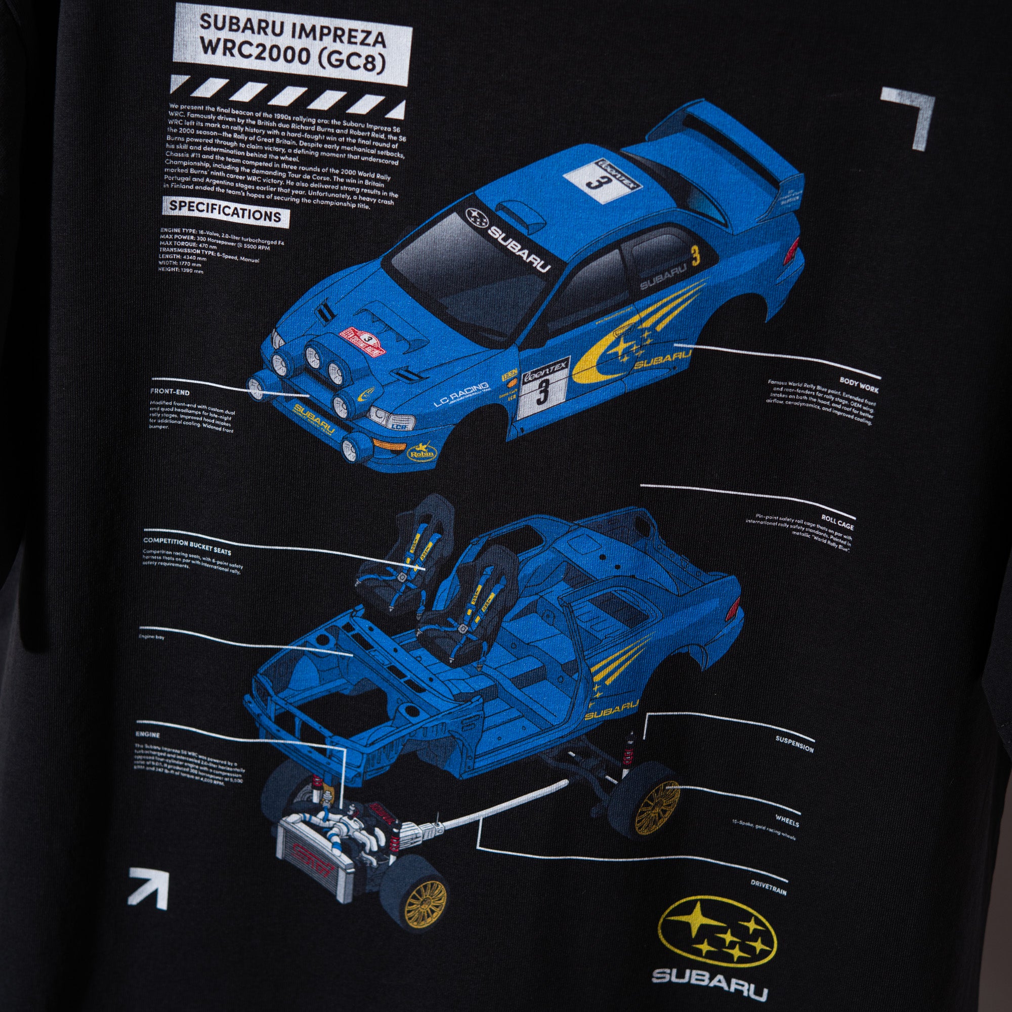 LC "GC8 Rally" Staple Tee