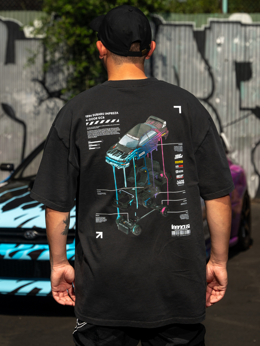 LC "SEMA GC8" Staple Tee - Black